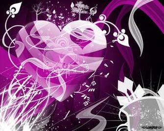 Purple Heart Wallpaper HD