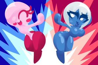 Curby And Mega Knight By Quarma