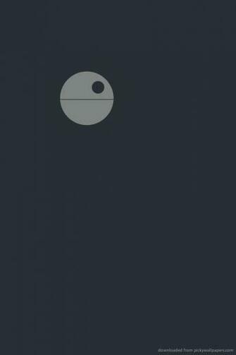 Death Star Phone Wallpaper Minimal For iPhone