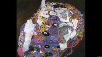 Gustav Klimt Wallpaper Virgin Art Painting