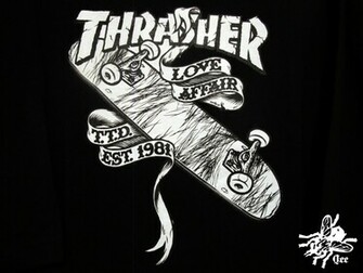 Qee Thrasher Sleeve T Shirts