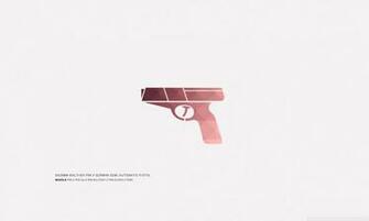 Minimal Artistic Mosaic Walther P99 4k HD Desktop Wallpaper For