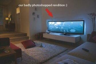 Glimpse At Philips Cinema S Ultra Widescreen Tv Apartment Therapy