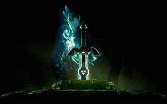 Sword Wallpaper Triforce Myspace Background
