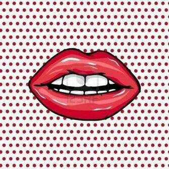 Cute Lips Red Wallpaper Image By Bobbym On Favim