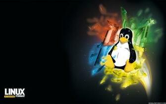 Linux Vs Windows Wallpaper