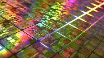 Silicon Wafer WqHD 1440p Wallpaper