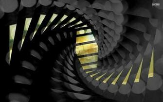 Black And Gold Abstract Wallpaper HD