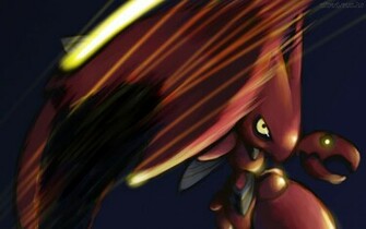 Papel De Parede Scizor Pok Mon Arte Alternativa