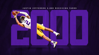 Lsu Football Justin Jefferson Is Next Level