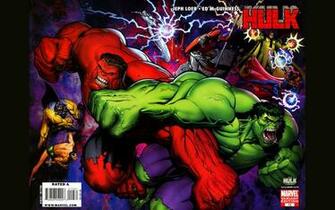 Pics Photos Green Hulk Vs Red Wallpaper L Jpg