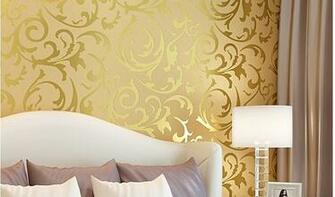 Victorian Damask Embossed Wallpaper High Quality In