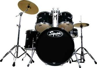 Gallery Blue Drum Set Wallpaper