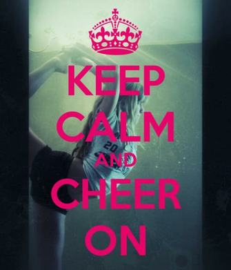 Keep Calm And Cheer On Carry Image Generator