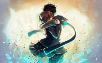 Happy Hug Day Wallpaper