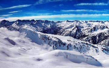 Mountains Landscape Nature Mountain Winter Snow Wallpaper HD
