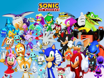 Sonic And Friends Rivals Wallpaper By