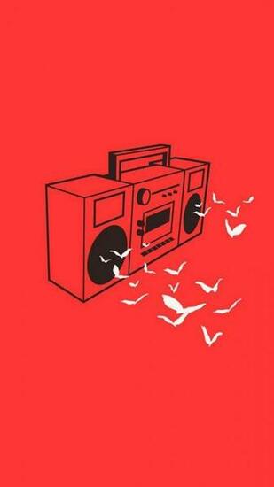 Boombox Wallpaper