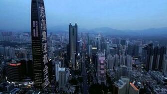 Shenzhen City China Travel Wallpaper