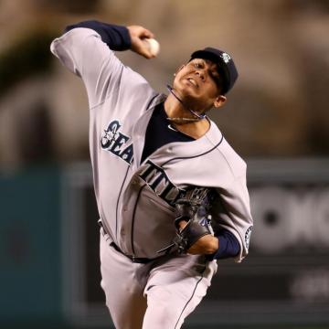 Mlb Pro Pitcher Felix Hernandez Background Wallpaper