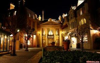 France Nighttime Photo Of Empty Pavilion