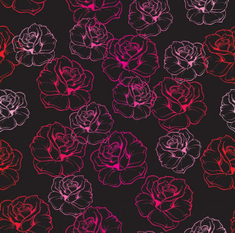 Dark Floral Background Wallpaper