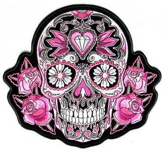 Cool Skulls Blue Fire