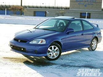 Honda Civic Si Left Side