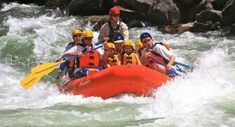 White Water Rafting HD Wallpaper Background Image