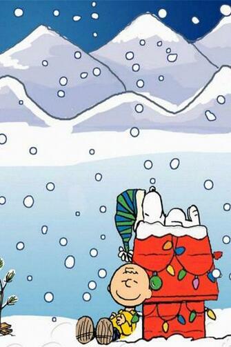 Peanuts Christmas iPhone iPad Wallpaper At Ios7