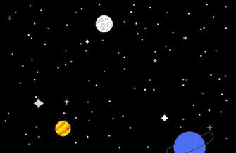 Moving Stars Background To Create A