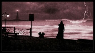 Lonely Storm Wallpaper