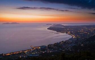 City Coastline Wallpaper