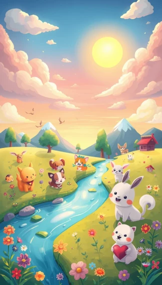 Cute Drawings Wallpaper
