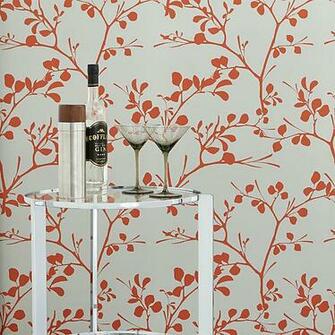 Lilt Self Adhesive Wallpaper Cb2