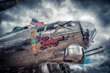 Boeing B Flying Fortress HD Wallpaper Background Image