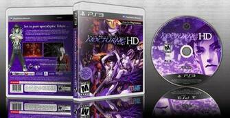 Shin Megami Tensei Nocturne Playstation Box Art Cover By Lucidhalos