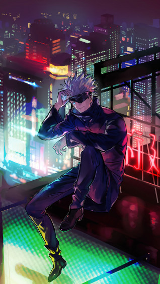 Gojo Satoru 4k Wallpaper