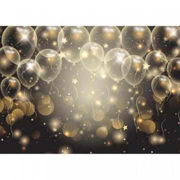 Balloon Stars Flare Bokeh Photography Backdrop Custom Photo