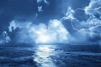 Background Wallpaper Ocean Storm Desktop HD