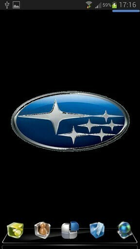 Bigger Subaru 3d Logo Live Wallpaper For Android Screenshot