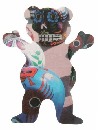 Grizzly Grip Logo Griptape Dia De Los