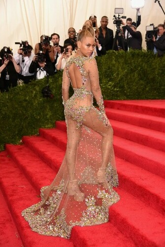 Beyonce Knowles At The Met Gala Popsugar Celebrity