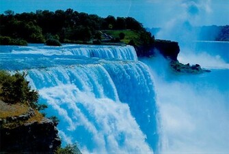 Above Niagara Falls American