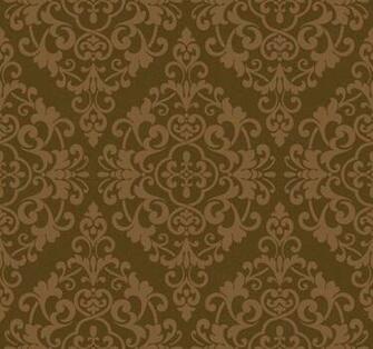 Wallpaper Designer Dark Metallic Gold Damask On Brown Faux Crackle
