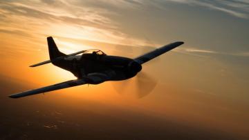 North American P Mustang 4k Ultra HD Wallpaper Background