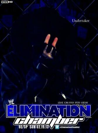 Wwe Elimination Chamber Poster By Lockdowngfx On