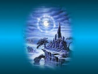 Blue Mist Wallpaper