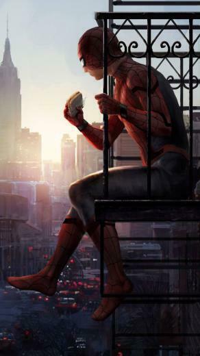 Spider Man Homecoming iPhone Wallpaper Top