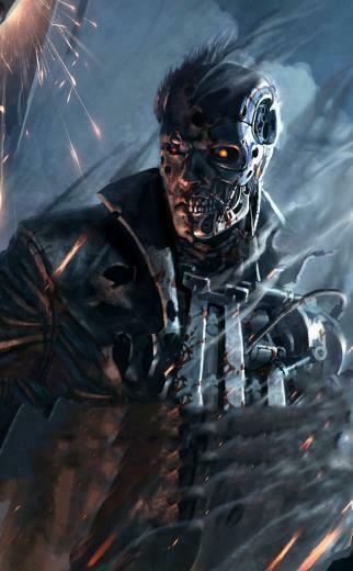 Wallpaper Terminator Resistance Action Game